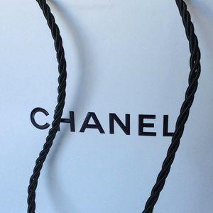 Chanel paper reusable bag new